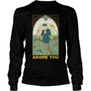 Harry Styles ‘Adore You’ Long Sleeve Shirt - Black - Size XL